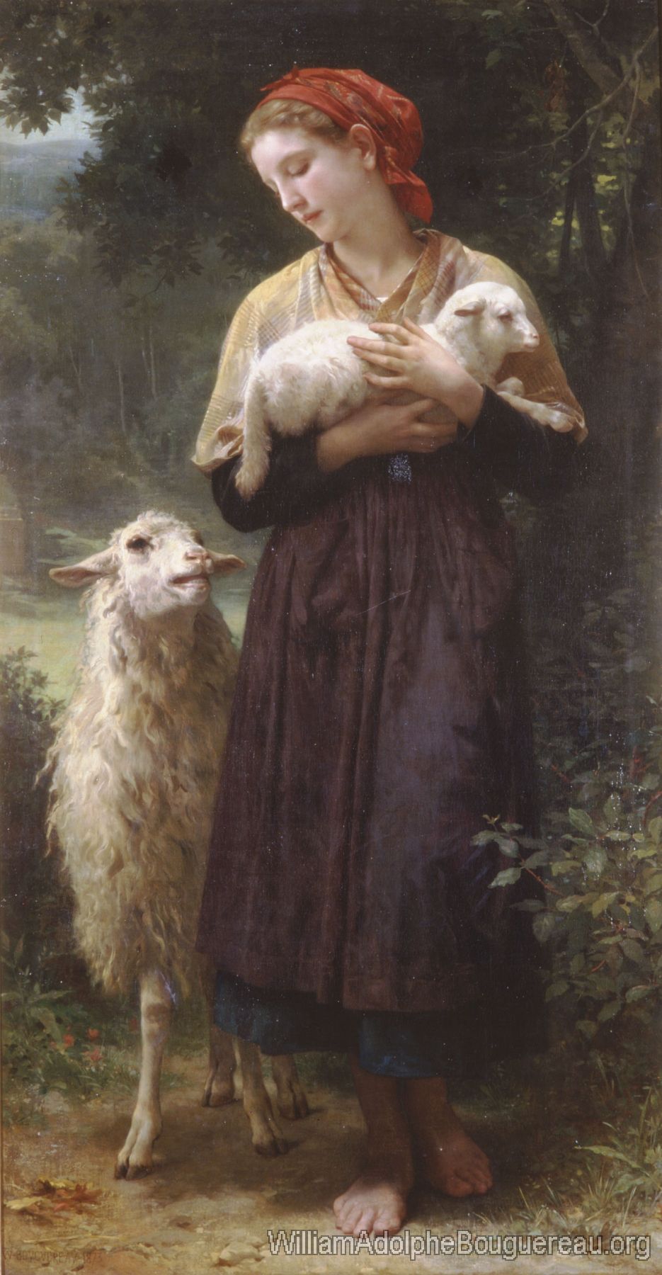 L'agneau nouveau-ne (The Newborn Lamb)